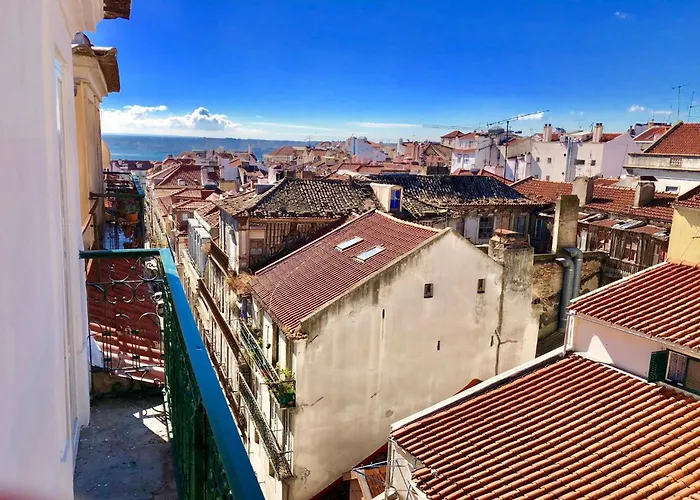 Vendégház 3lisbon Downtown Private Bedroom River View *