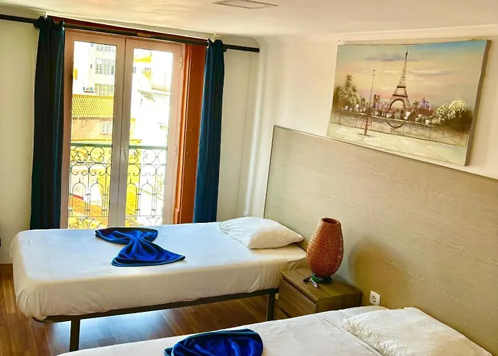 Gæstehus 3lisbon Downtown Private Bedroom River View Lisboa