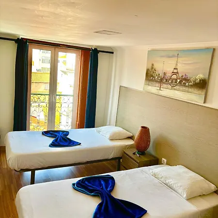 게스트하우스 3lisbon Downtown Private Bedroom River View 리스본